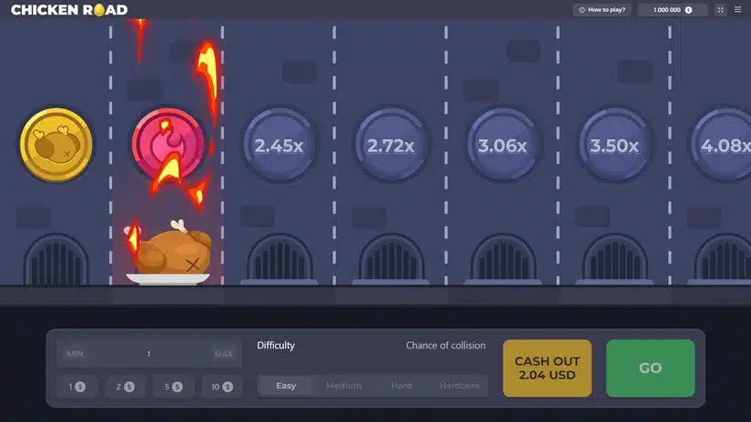 Demo Version of Chicken Cross Game