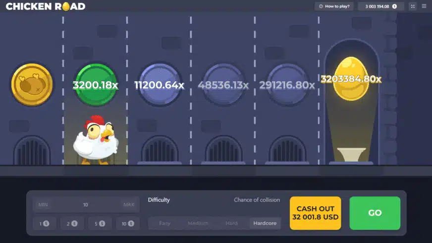 Features of Chicken Cross Game